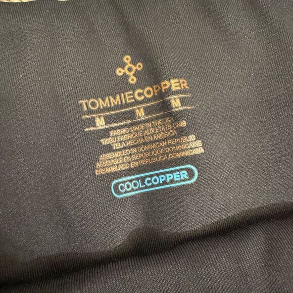 Tommie Copper Cool Copper Core Compression Band Black Medium - Picture 3 of 5